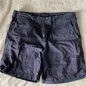 Men’s Size 32 Slim Navy Blue American Eagle Shorts
